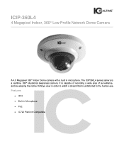 IC Realtime ICIP-360L4 Product Datasheet