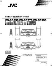 JVC FS-SD770 User Manual