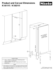 Miele K 1811 SF Vi Refrigerators (30 inch)