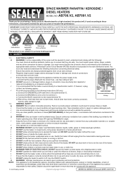 Sealey AB7081 Instruction Manual