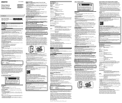 Sony SRS-XB402M Reference Guide