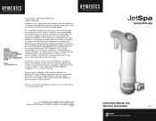 HoMedics JET-1 User Manual