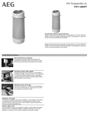 AEG PX71-265WT Specification Sheet