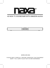 Naxa NHS-5002 English and Spanish Manual