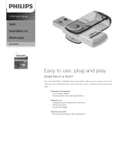 Philips FM32FD00B Leaflet