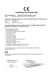 LevelOne GEP-1020 EU Declaration of Conformity