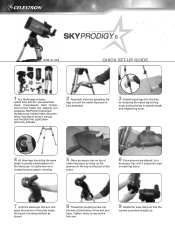 Celestron SkyProdigy 6 Computerized Telescope SkyProdigy 6 Quick Setup Guide (English)