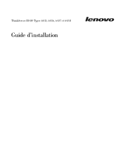 Lenovo ThinkServer RS110 (French) Installation Guide
