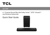 TCL S210W S210W Quick Start Guide