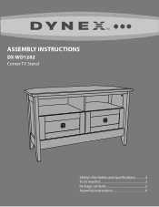 Dynex DX-WD1202 User Guide (English)