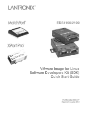 Lantronix MatchPort AR Linux Developer s Kit Linux SDK - VMware Image Quick Start Guide