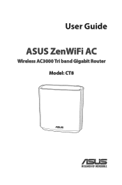Asus ZenWiFi AC CT8 ZenWiFi CT8 users manual in English
