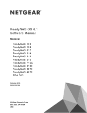 Netgear RN31441D Software Manual