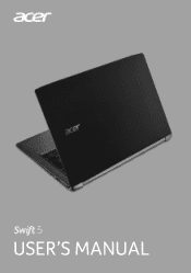 Acer Swift SF514-51 User Manual W10