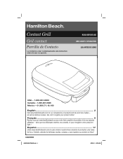 Hamilton Beach 25357C Use & Care