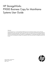 HP StorageWorks P9000 HP StorageWorks P9000 Business Copy for Mainframe Systems User Guide (AV400-96335,  January 2011)