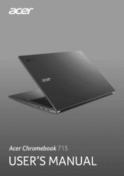 Acer Chromebook 715 CB715-1W User Manual