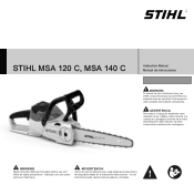 Stihl MSA 120 C-B Instruction Manual
