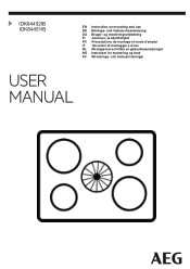 AEG IDK84451IB User Manual