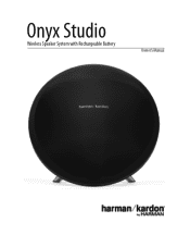 Harman Kardon Onyx Studio Owner's Manual
