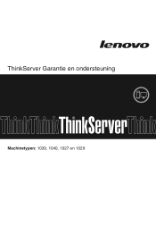 Lenovo ThinkServer TD230 (Dutch) Warranty and Support Information