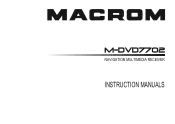 Macrom M-DVD7702 User Manual (English)
