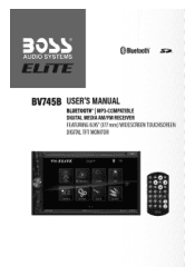 Boss Audio BV745B User Manual