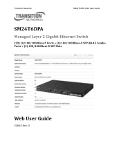 Lantronix SM24T6DPA Web User Guide Rev D PDF 9.27 MB