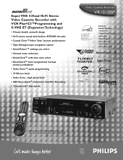 Philips VR1010BP Leaflet