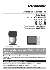 Panasonic KX-HN4001W Operating Instructions