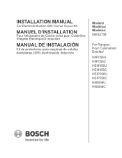Bosch HIIP057U Installation Instructions