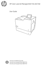 HP Color LaserJet Managed E65150 User Guide
