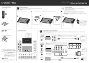 Insignia NS-24D420NA16 Quick Setup Guide (Français)