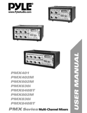 Pyle PMX640BT User Manual