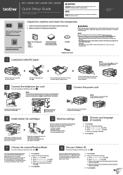 Brother International MFC-J480DW Quick Setup Guide
