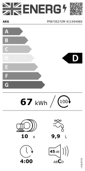 AEG FFB73527ZM Energy Label