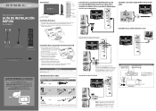 Dynex DX32L200A12 Quick Setup Guide (Spanish)