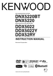 Kenwood DDX5022Y User Manual