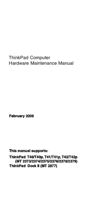 Lenovo 2378RGU User Manual