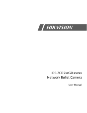 Hikvision IDS-2CD7AC5G0-IZHSY 2.8-12mm User Manual