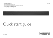 Philips HTL2101 Quick start guide
