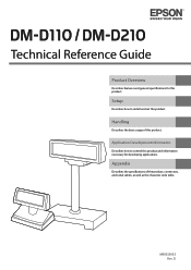 Epson DM-D210 Technical Reference Guide