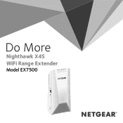 Netgear EX7500 Do More Installation Guide