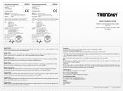 TRENDnet TPL-423E Quick Installation Guide