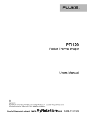Fluke PTI120-9HZ Product Manual