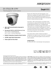 Hikvision DS-2TD1217B-3/PA Data Sheet