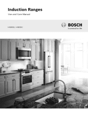 Bosch HII8055U Instructions for Use