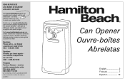 Hamilton Beach 76700G Use and Care Manual