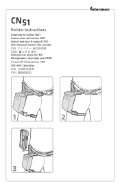 Intermec CN51 CN51 Holster Instructions