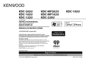 Kenwood KDC-220U User Manual